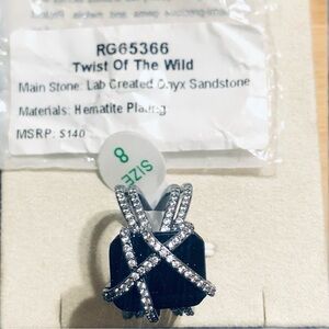 Twist of the Wild Ring with Crystals